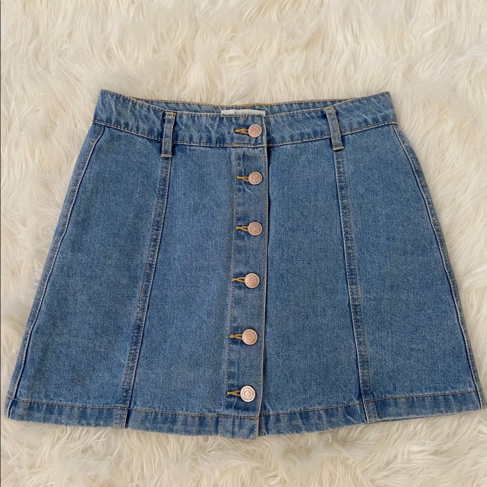 Denim mini skirt- size 27 US
